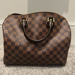 Louis Vuitton Speedy 30 Damier Handbag